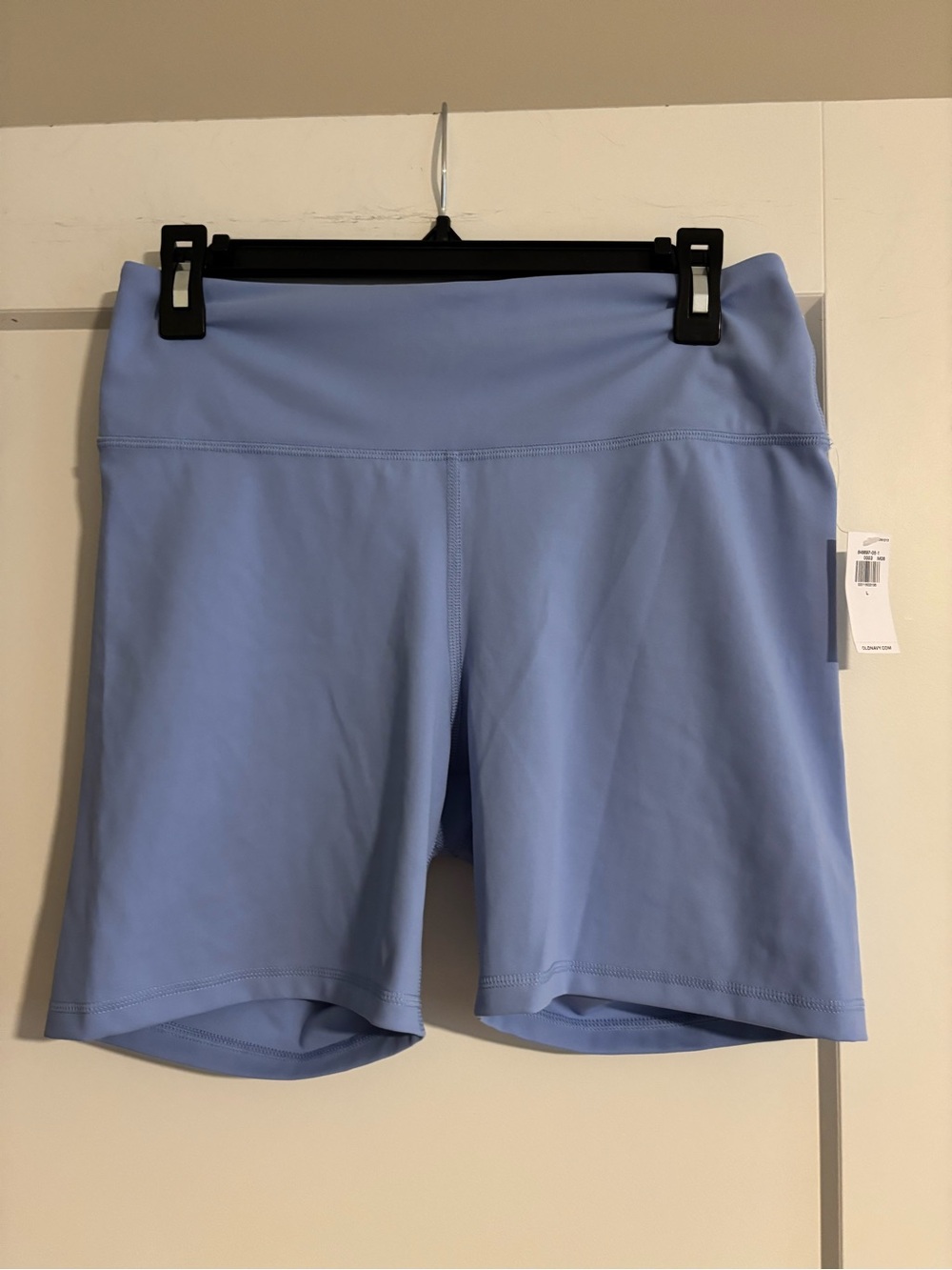 Old Navy Light Blue High-Rise Bike Shorts